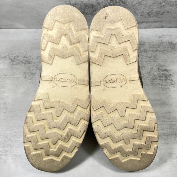 Truman Rambler Leather Vibram Soles Moc Toe Boots - Men's Size 10.5 - Gray - Picture 8 of 10